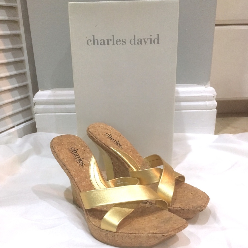 Charles David Cork Wedges